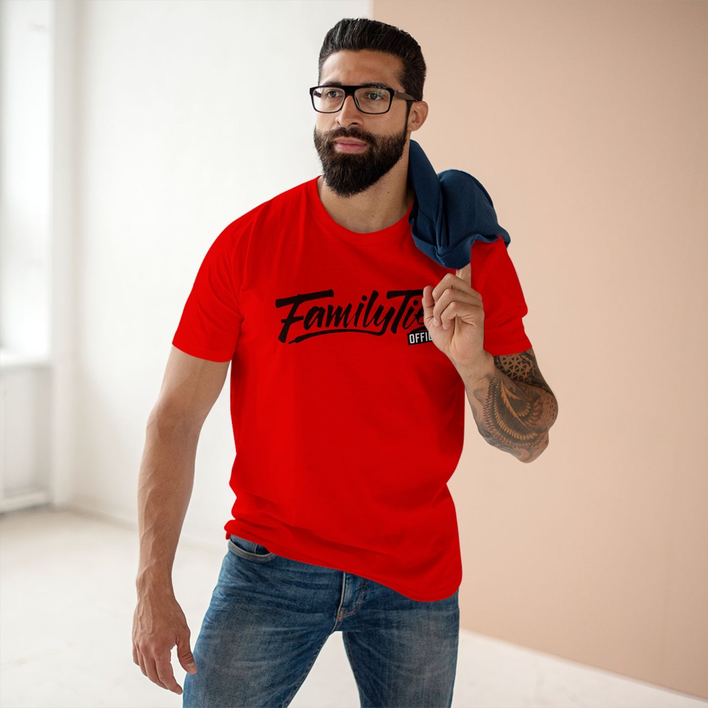 Family Ties Official "Rouge Red" Tee