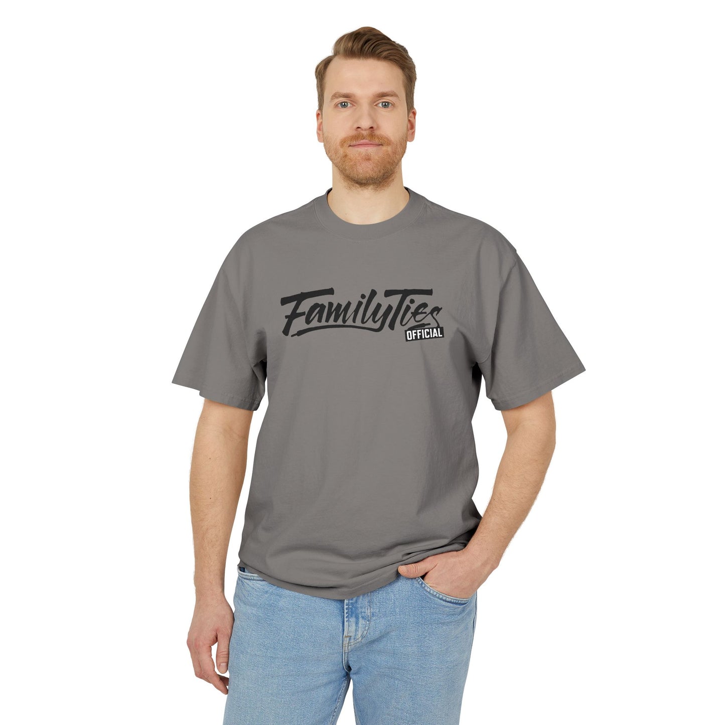 Family Ties Official "Fogstone" Oversized Tee