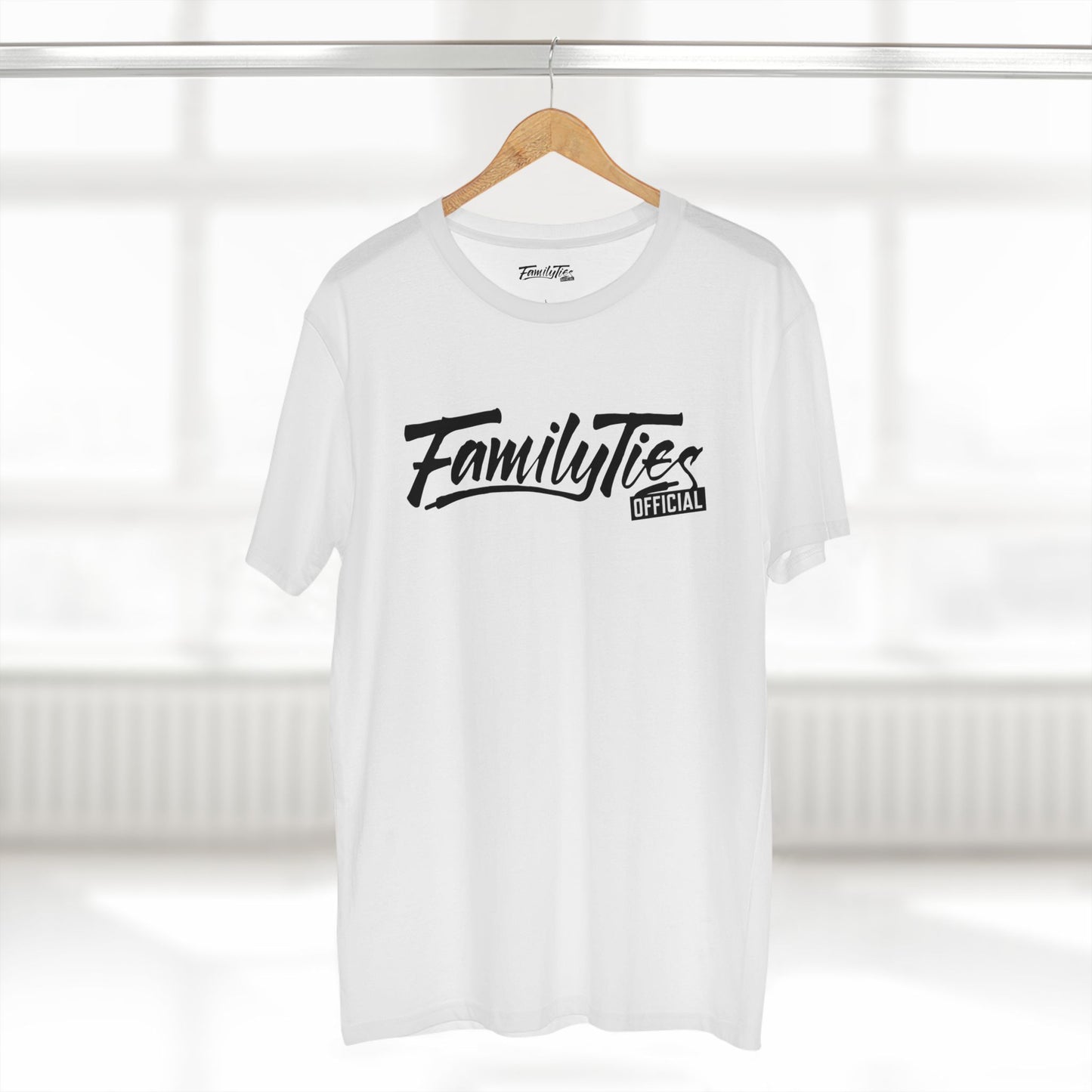 Family Ties Official "White" Tee