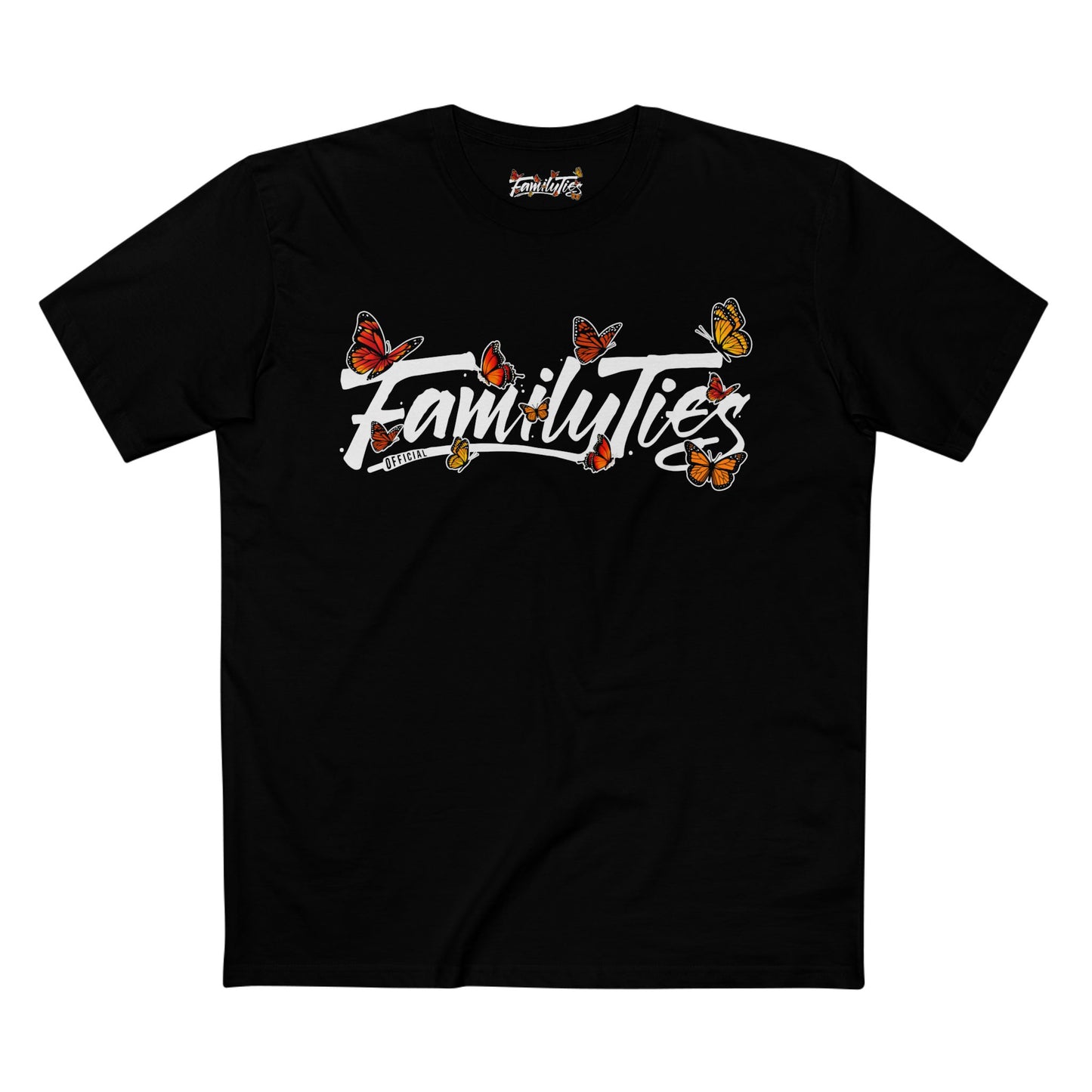 Life Is Beautiful In Colors Black Tee