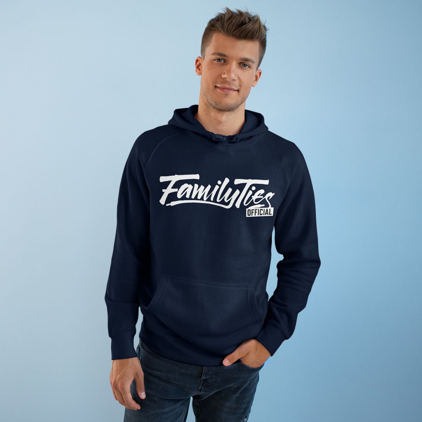 Family Ties Official Navy Hoodie (2nd Edition)