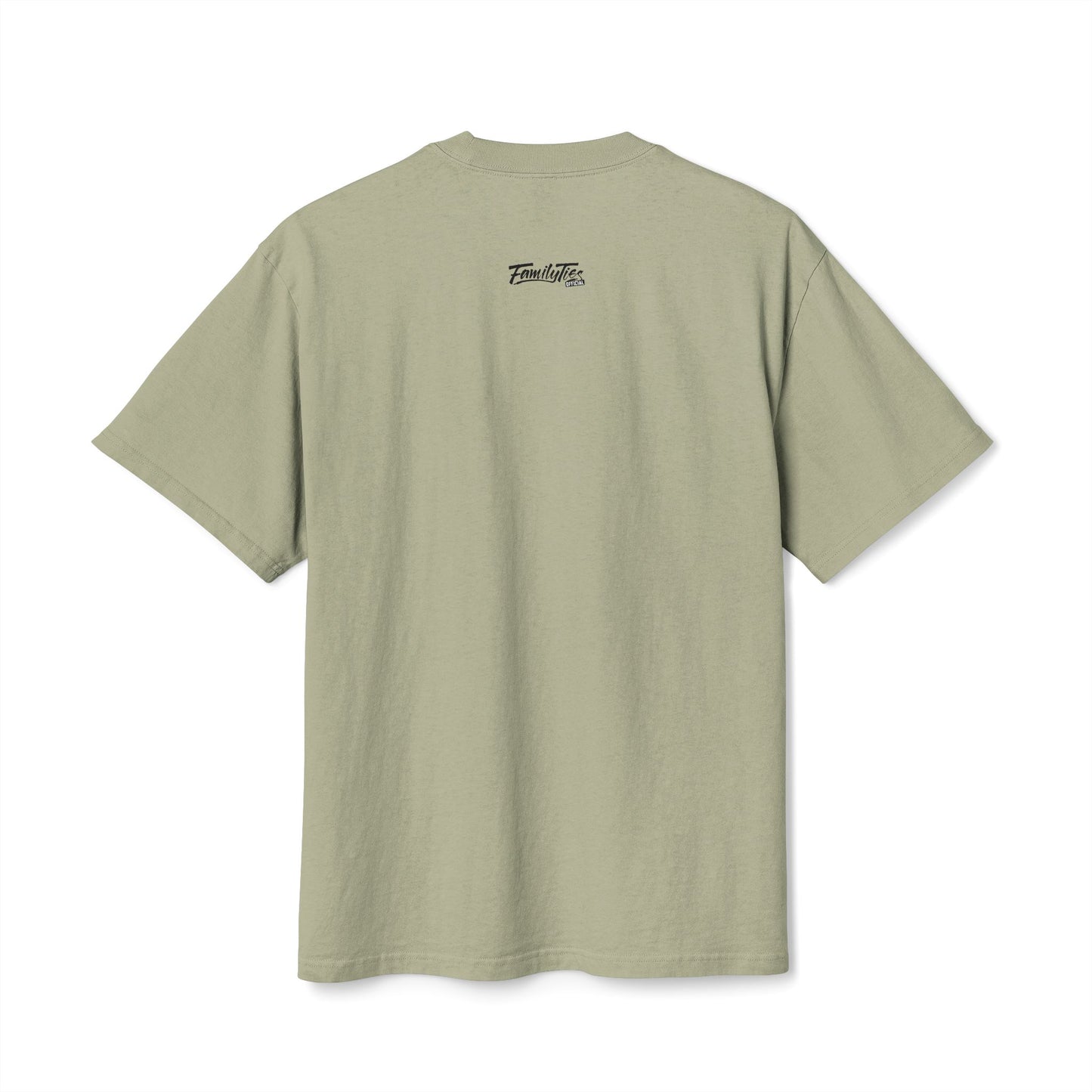 Family Ties Official "Olive Moss" Oversized Tee