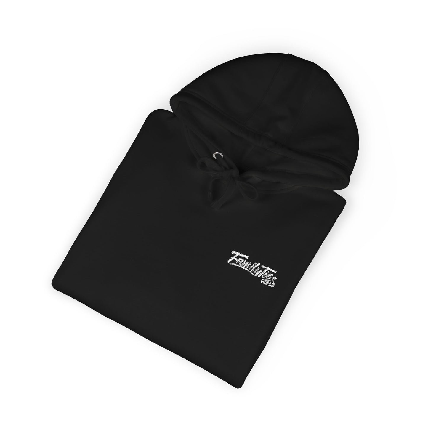Family Ties Official Black Embroidered Hoodie