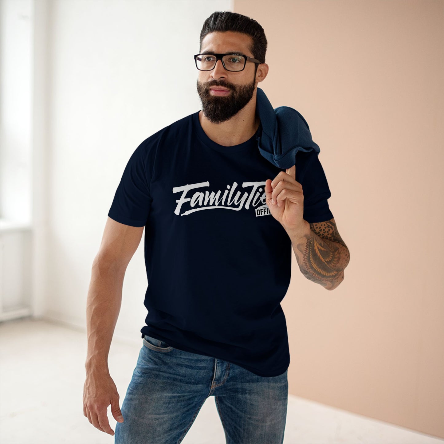 Family Ties Official "Midnight Navy" Tee
