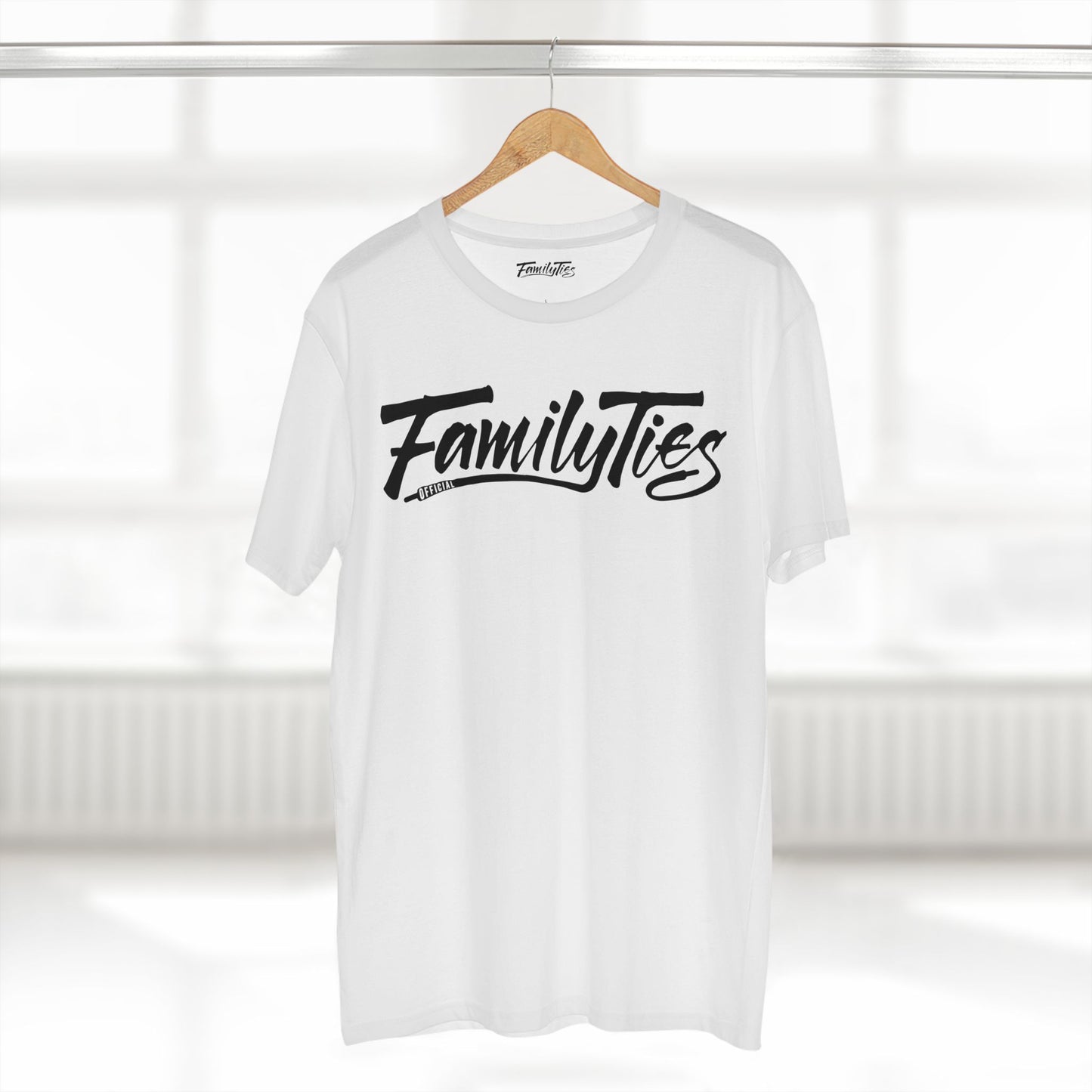 Family Ties Official White Tee