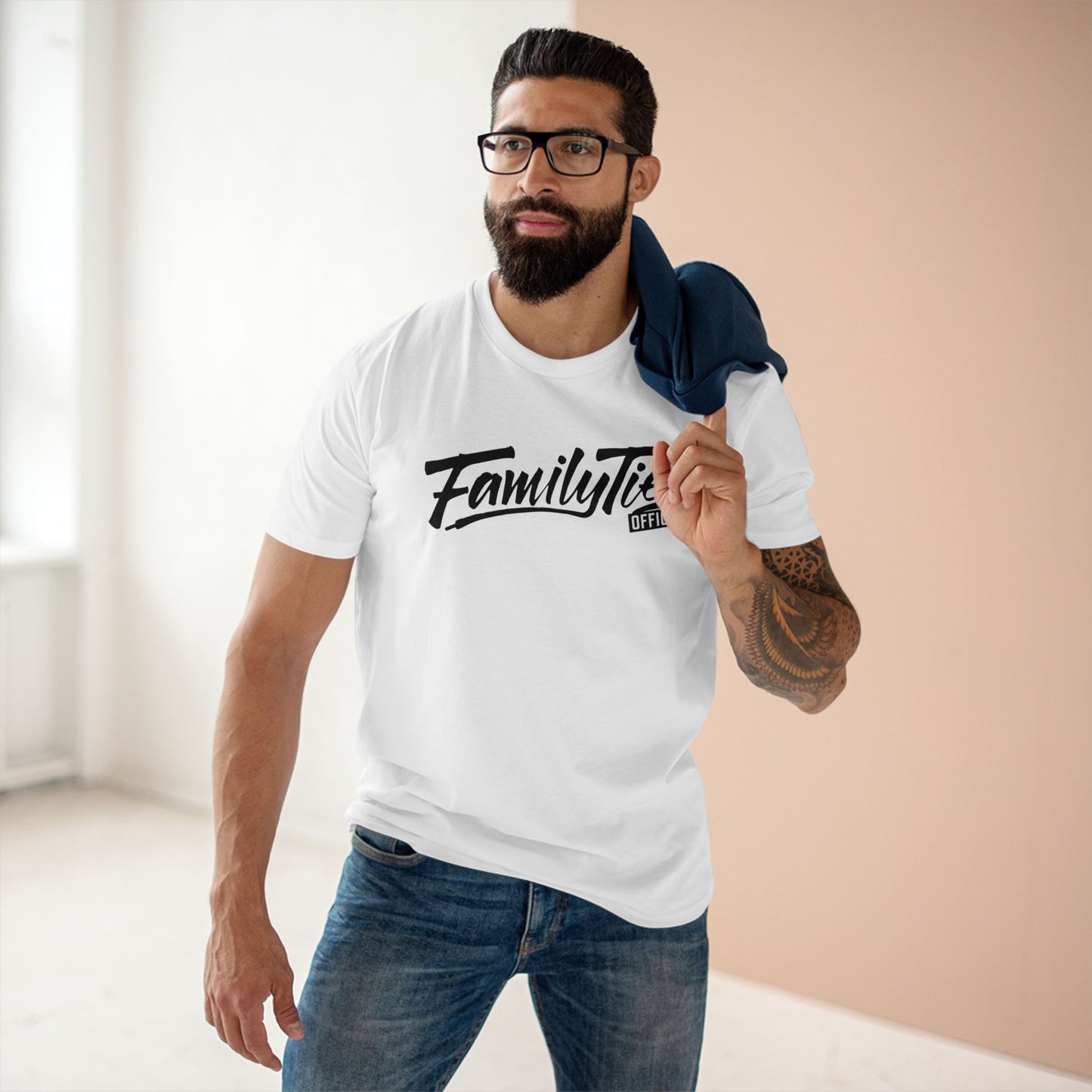 Family Ties Official "White" Tee
