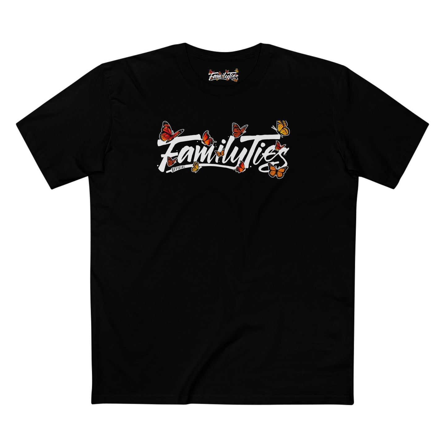 Life Is Beautiful In Colors Black Tee