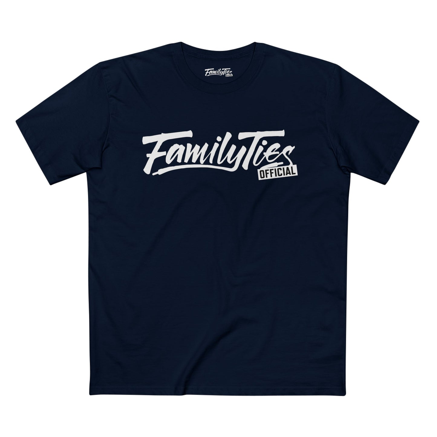 Family Ties Official "Midnight Navy" Tee