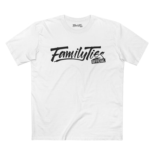 Family Ties Official "White" Tee