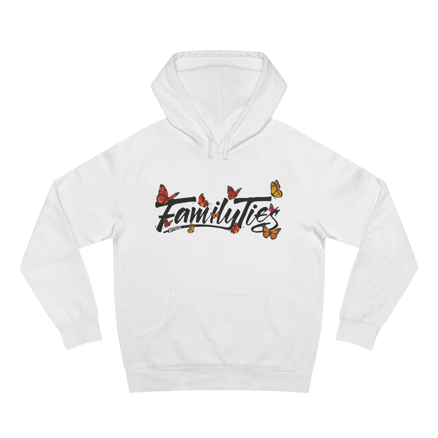 Life Is Beautiful In Colors White Hoodie