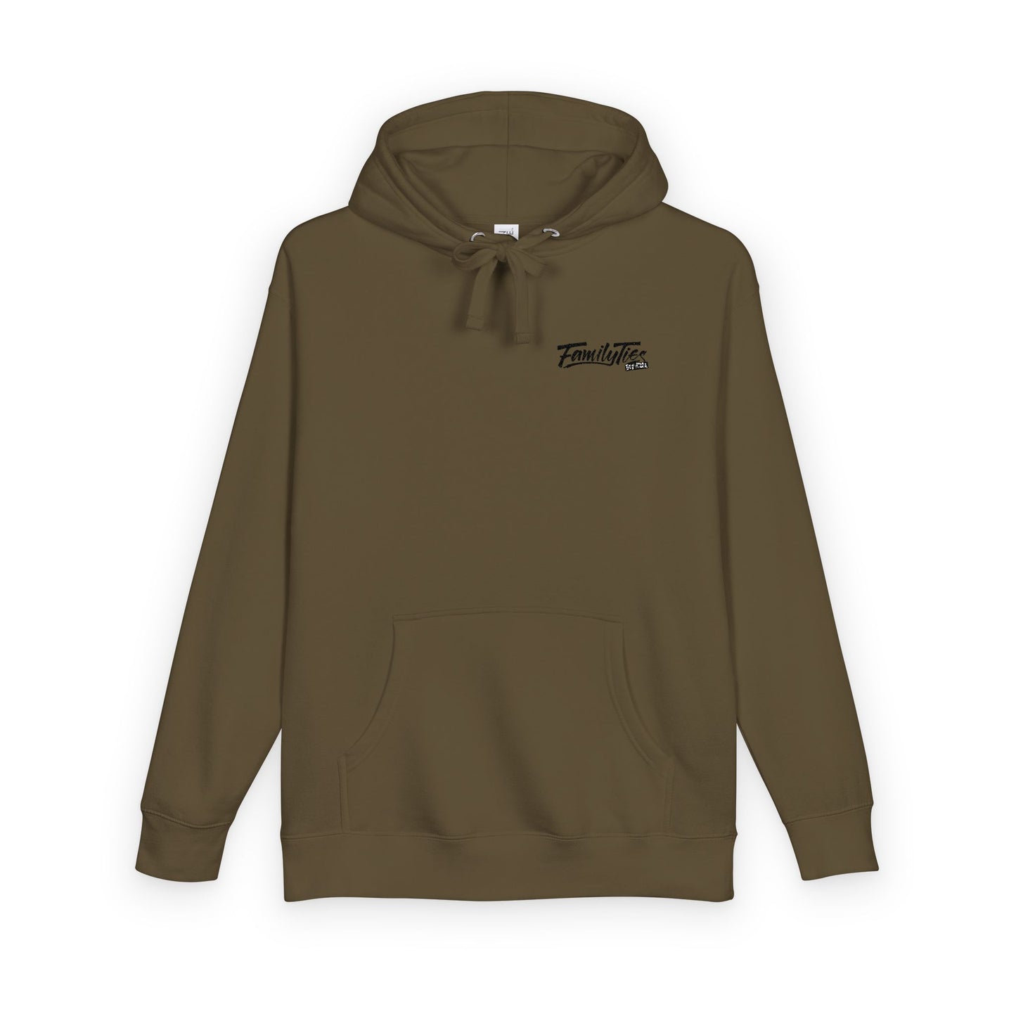 Family Ties Official Hoodie "Military Green" Hoodie