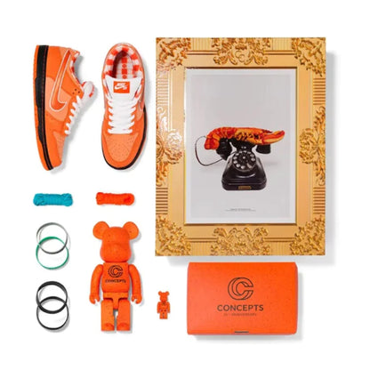 SB DUNK LOW "Concepts - Orange Lobster Special Box"