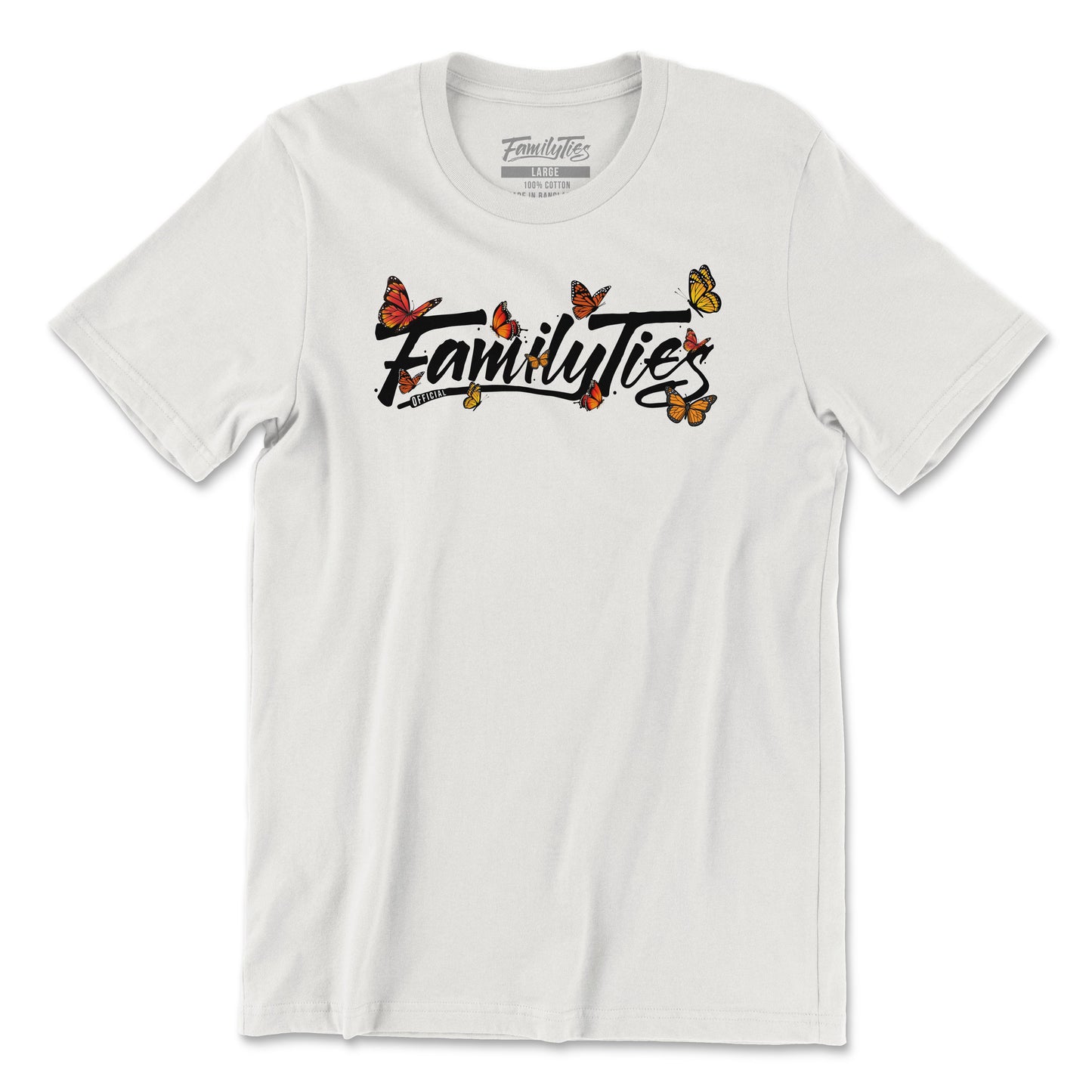 Family Ties Official "Beautiful Family" White Tee