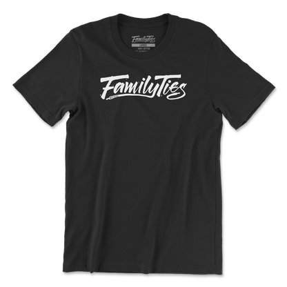 Family Ties Official Black Tee
