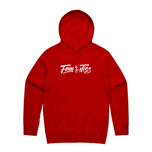 Family Ties Official Red Hoodie
