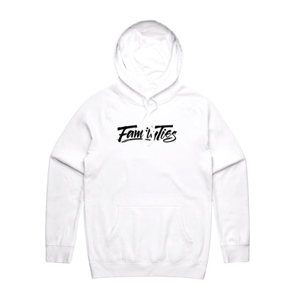 Family Ties Official White Hoodie