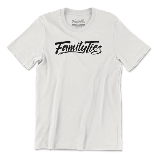 Family Ties Official White Tee