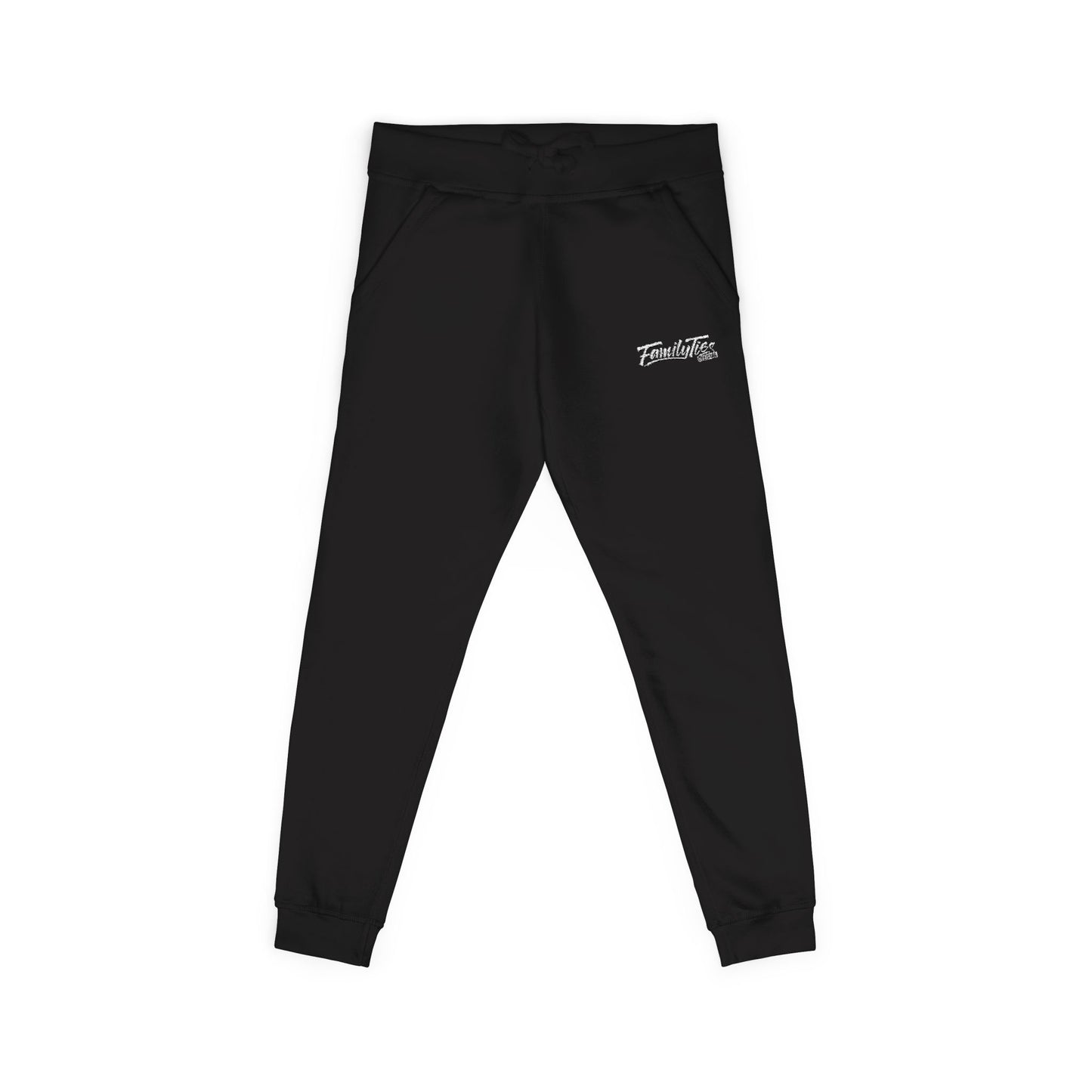 "Noir" Family Ties Official Embroidered Sweatpants
