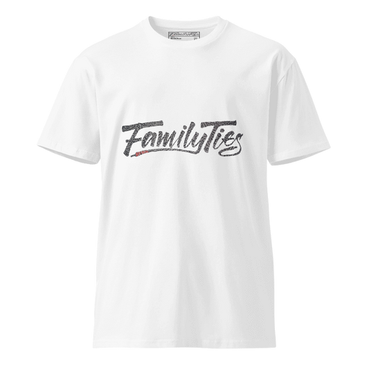 Family Ties Official White Cement Tee