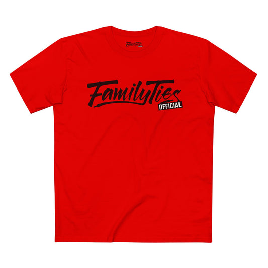 Family Ties Official "Rouge Red" Tee