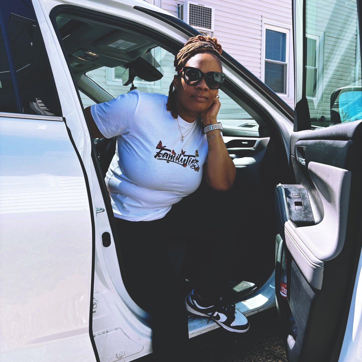 Life Is Beautiful In Colors White Tee